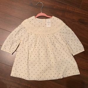 NWT Baby Gap dress polka dot 18-24M